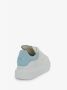 Alexander mcqueen Premium Leren Logo Sneakers voor Dames White Dames - Thumbnail 5