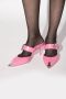 Alexander mcqueen Roze Hak Slides Roze Dames - Thumbnail 2