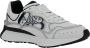 Alexander mcqueen Sprint Runner Mesh Leren Sneakers Multicolor Heren - Thumbnail 2