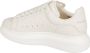 Alexander McQueen Off-White Leren Sneakers met Logo - Thumbnail 2