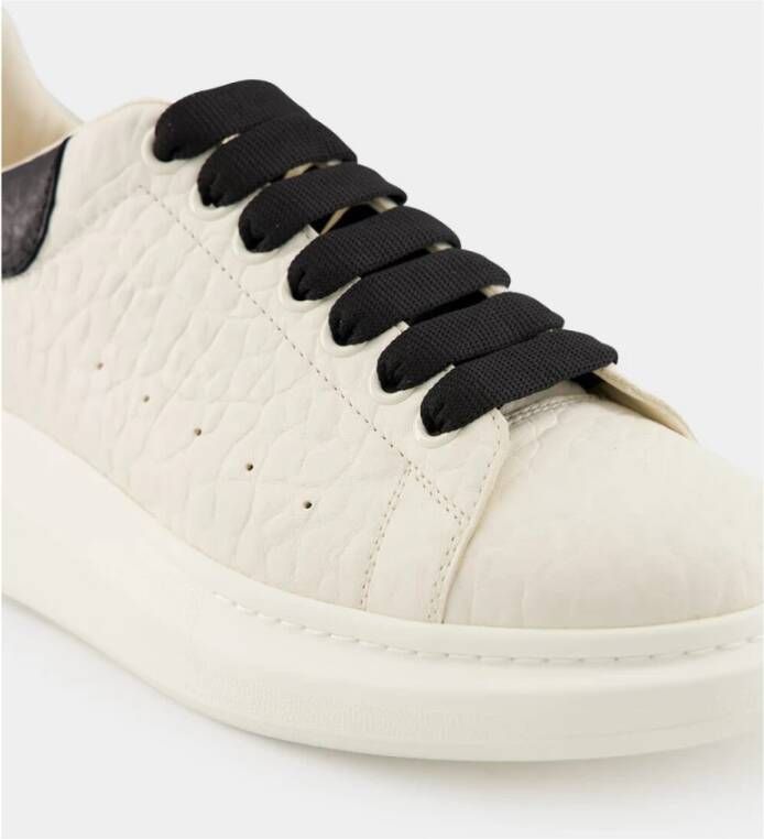 Alexander McQueen Off-White Zwart Oversized Sneaker
