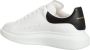 Alexander mcqueen Witte leren sneakers met zwarte leren hiel Moderne stijl Wit - Thumbnail 10