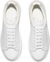 Alexander McQueen Oversized Lage Top Leren Sneakers Wit - Thumbnail 2