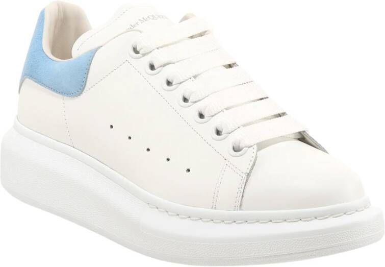 alexander mcqueen Italiaanse Leren Sneakers White Dames