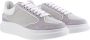 Alexander mcqueen Sneake Leer Rubber Kant Nylon White Heren - Thumbnail 8