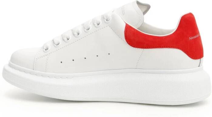 alexander mcqueen Oversized Sneaker Wit Dames