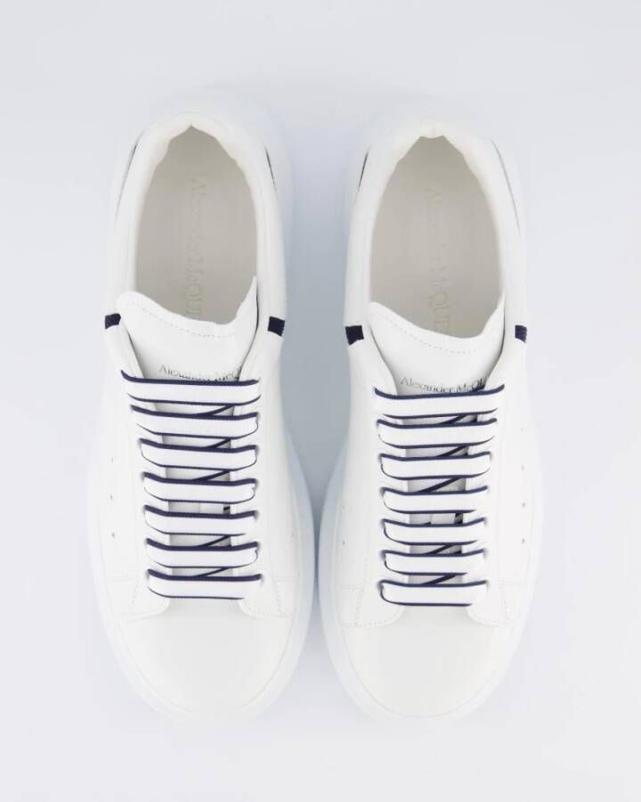 alexander mcqueen Oversized Sneaker Wit Navy White Heren