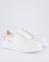 Alexander mcqueen Low-Top Sneakers Oversized Sneakers Leather White Pink in wit - Thumbnail 13