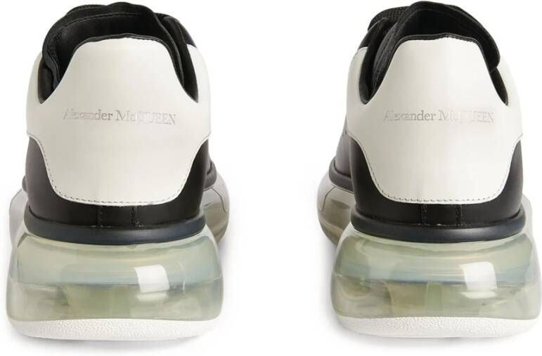 alexander mcqueen Oversized Sneakers met Geperforeerd Detail Black Dames