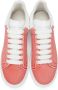 Alexander mcqueen Oversized Sneakers met Geperforeerd Leren Detail Pink Heren - Thumbnail 8