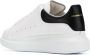 Alexander mcqueen Witte leren sneakers met zwarte leren hiel Moderne stijl Wit - Thumbnail 6