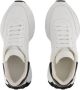 Alexander McQueen Oversized Sneakers Wit Zwart Leer - Thumbnail 2