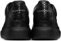 Alexander McQueen Oversized Sneakers Zwart Zilver Krokodil - Thumbnail 2