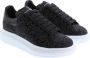 Alexander mcqueen Oversized Glitter Sneakers van Leer Black Dames - Thumbnail 3