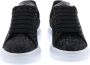 Alexander mcqueen Oversized Glitter Sneakers van Leer Black Dames - Thumbnail 4