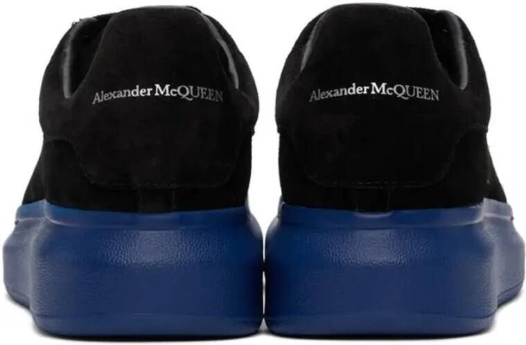 alexander mcqueen Oversized Suede Sneakers Black Heren