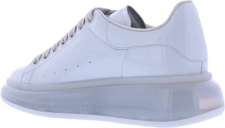 alexander mcqueen Oversized Transp Grijze Sneaker Gray Dames