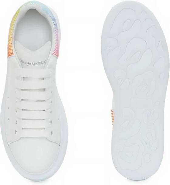 Alexander McQueen Oversized White Multi Sneakers
