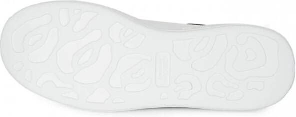Alexander McQueen Oversized White Black Low-Top Sneakers