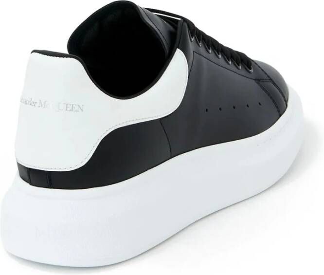 Alexander McQueen Oversized Zwart Wit Heren Sneakers