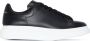 Alexander McQueen Oversized Zwart Wit Leren Sneakers - Thumbnail 2