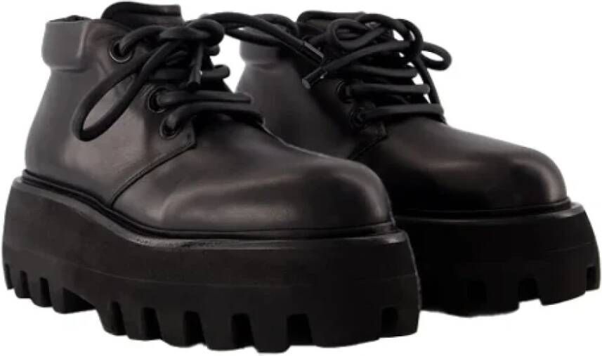 alexander mcqueen Plastic boots Black Heren