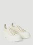Alexander mcqueen Platform Sneakers met Foliegestempeld Logo White Heren - Thumbnail 2