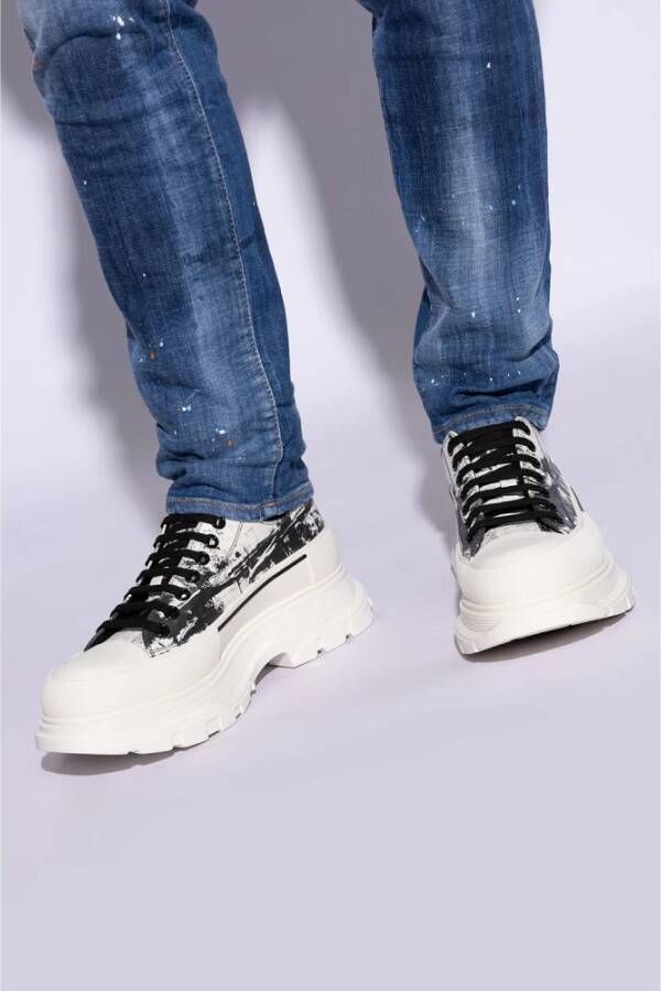 alexander mcqueen Platform sneakers White Heren