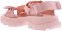 Alexander mcqueen Stijlvolle canvas Tread sandalen Pink Dames - Thumbnail 5