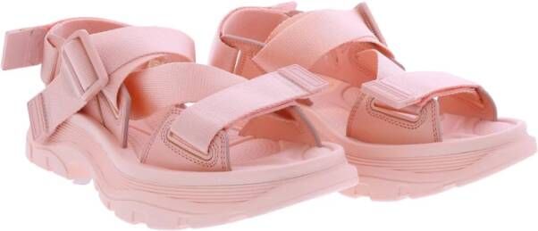 alexander mcqueen Platte Sandalen Roze Dames