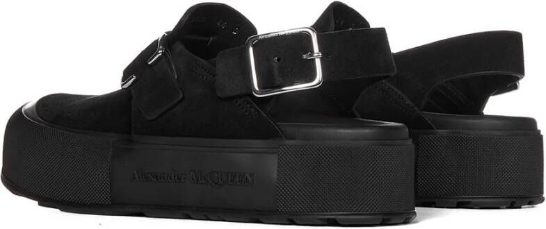 alexander mcqueen Platte sandalen Zwart Heren