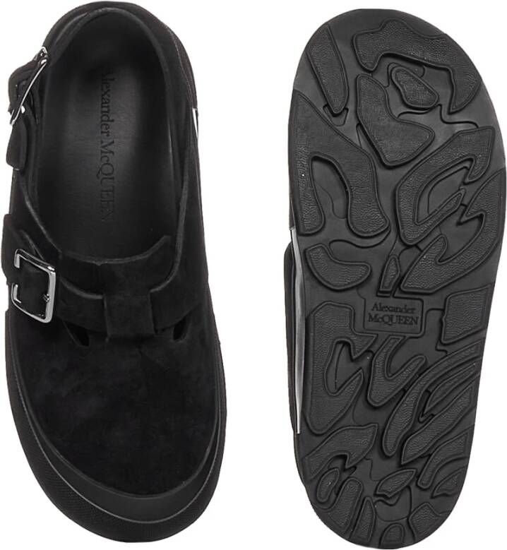 alexander mcqueen Platte sandalen Zwart Heren