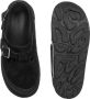 Alexander mcqueen Mount Slick Sandals Czarny Silver Leather Zwart Heren - Thumbnail 4