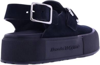 alexander mcqueen Platte sandalen Zwart Heren