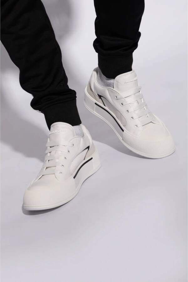 alexander mcqueen Plimsoll sneakers White Heren