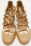 Alexander McQueen Pre-owned Canvas heels Beige Dames - Thumbnail 3