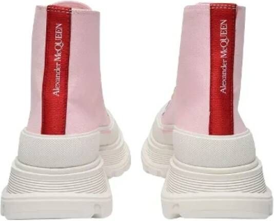 Alexander McQueen Pre-owned Canvas sneakers Pink Dames