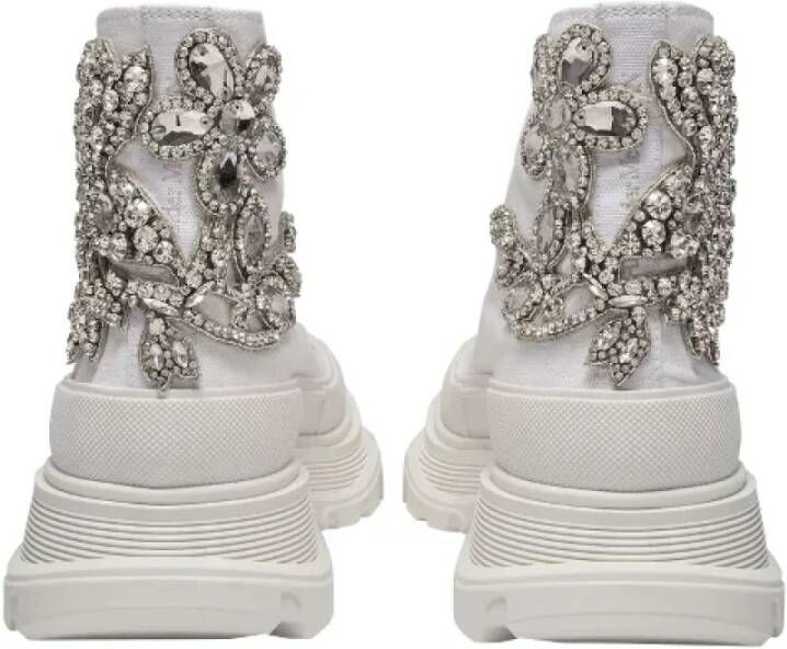Alexander McQueen Pre-owned Cotton sneakers White Dames