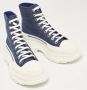 Alexander McQueen Pre-owned Denim sneakers Blue Dames - Thumbnail 4
