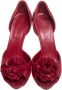 Alexander McQueen Pre-owned Fabric heels Red Dames - Thumbnail 2