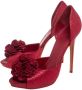 Alexander McQueen Pre-owned Fabric heels Red Dames - Thumbnail 3