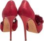 Alexander McQueen Pre-owned Fabric heels Red Dames - Thumbnail 4