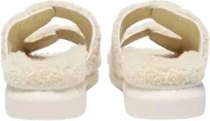Alexander McQueen Pre-owned Fabric sandals Beige Dames