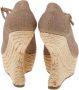 Alexander McQueen Pre-owned Fabric sandals Brown Dames - Thumbnail 4