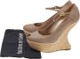 Alexander McQueen Pre-owned Fabric sandals Brown Dames - Thumbnail 7