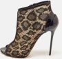 Alexander McQueen Pre-owned Lace boots Black Dames - Thumbnail 2