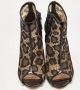 Alexander McQueen Pre-owned Lace boots Black Dames - Thumbnail 3