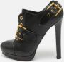 Alexander McQueen Pre-owned Leather boots Black Dames - Thumbnail 2