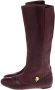 Alexander McQueen Pre-owned Leather boots Brown Dames - Thumbnail 3