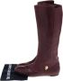 Alexander McQueen Pre-owned Leather boots Brown Dames - Thumbnail 7